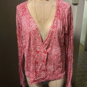 MARC by MARC JACOBS sz M/L Red Cardigan Sweater
